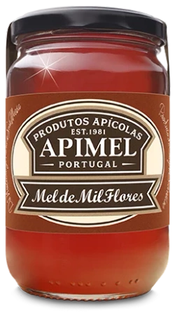 Portugalski miód wielokwiatowy Apimel 500g
