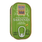 Sardynki w oliwie z oliwek 120g  Bon Appetit