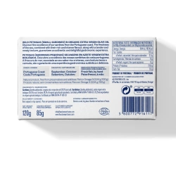 PORTUGALSKIE MINI SARDYNKI (Petingas) W OLIWIE Z OLIWEK extra virgin BIO 120g Fausto