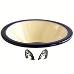 Miseczka ceramiczna Niebieska - 2 sardynki  Ø 11,5cm - kolekcja OLHA SARDINHA - A