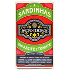 Sardynki w pomidorach i oliwie z oliwek extra virgin 120g Sete Mares