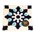 Kafelek / podstawka ceramiczna 10x10cm  kolekcja AZULEJO DEC J