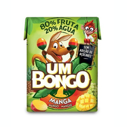 Um Bongo 80% SOKU MANGO napój portugalski dla dzieci 200 ml 