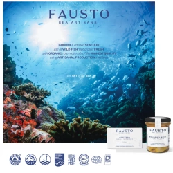 PORTUGALSKIE FILETY Z TUŃCZYKA W OLIWIE Z OLIWEK extra virgin BIO 190g Fausto