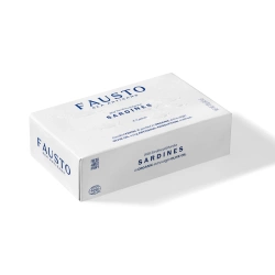 SARDYNKI PORTUGALSKIE W OLIWIE Z OLIWEK extra virgin BIO 120g Fausto