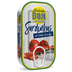 Sardynki w pomidorach BIO 120g  Bom Petisco