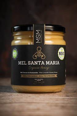 Portugalski miód  CREMOSO lawendowy BIO  Mel Santa Maria 500g