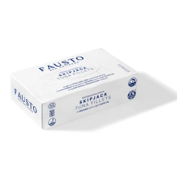 PORTUGALSKIE FILETY Z TUŃCZYKA W OLIWIE Z OLIWEK extra virgin BIO 120g Fausto