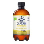 Napój Captain Kombucha Pineapple Peach Splash - ananas brzoskwinia BIO 400ml