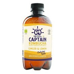 Napój Captain Kombucha Ginger and Lemon - imbir cytryna BIO 400ml