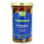 Portugalskie sardynki w oliwie Manná GOURMET słoik 250g
