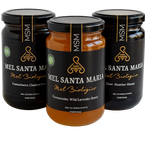 Zestaw miodów portugalskich BIO Mel Santa Maria 3x500g