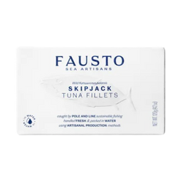 PORTUGALSKIE FILETY Z TUŃCZYKA W SOSIE WŁASNYM 120g Fausto