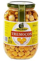 Tremoços - ziarna łubinu Lupinus albus 870g