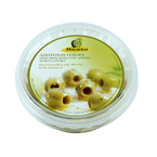 Oliwki zielone, bez pestki, zanurzone w oliwie z oliwek z czosnkiem 125g