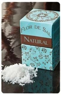 Kwiat soli klasyczny Flor de Sal Natural w opakowaniu korkowy70g