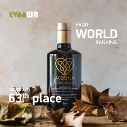 Portugalska ekologiczna oliwa z oliwek ACUSHLA - ZŁOTA EDYCJA 500ml