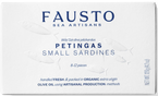 PORTUGALSKIE MINI SARDYNKI (Petingas) W OLIWIE Z OLIWEK extra virgin BIO 120g Fausto