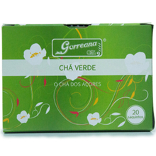 Zielona herbata z Azorów Gorreana w torebkach 20szt