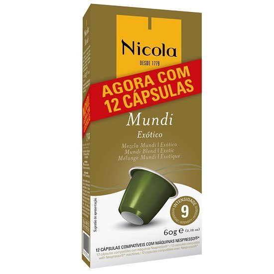 Portugalska kawa Nicola Mundi w kapsułkach do Nespresso 10szt